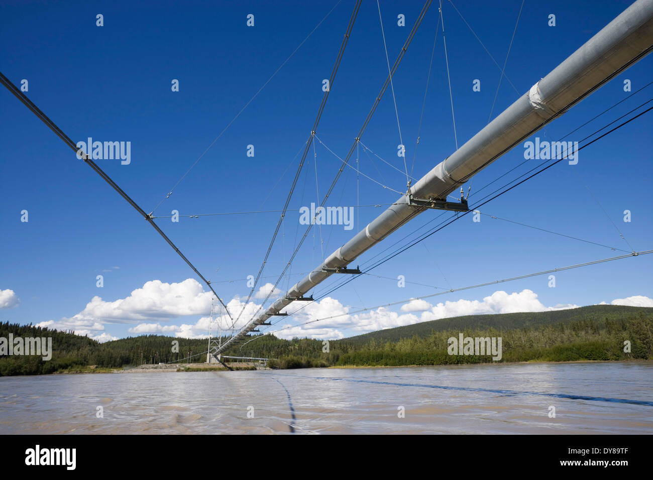 Pipeline Suspension Bridge High Resolution Stock Photography and Images