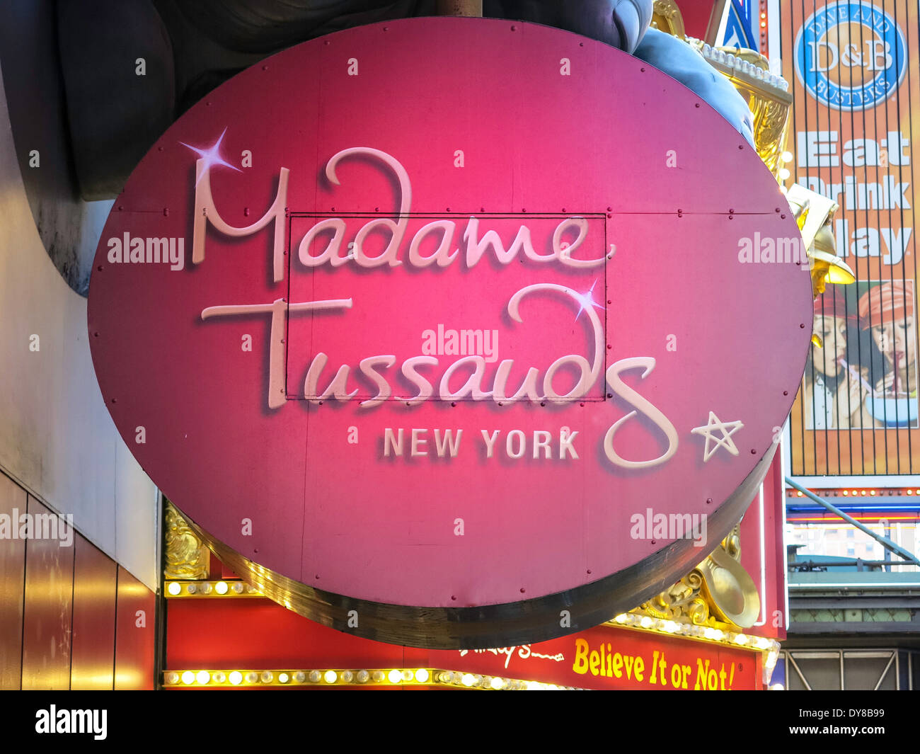 Madame Tussauds, 42nd Street, Times Square, NYC, USA Stock Photo - Alamy