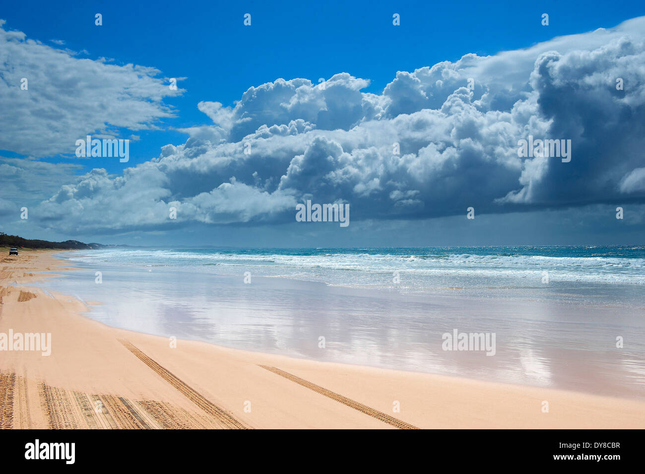 Australia, Fraser Island, national park, Queensland, sea, coast Stock Photo