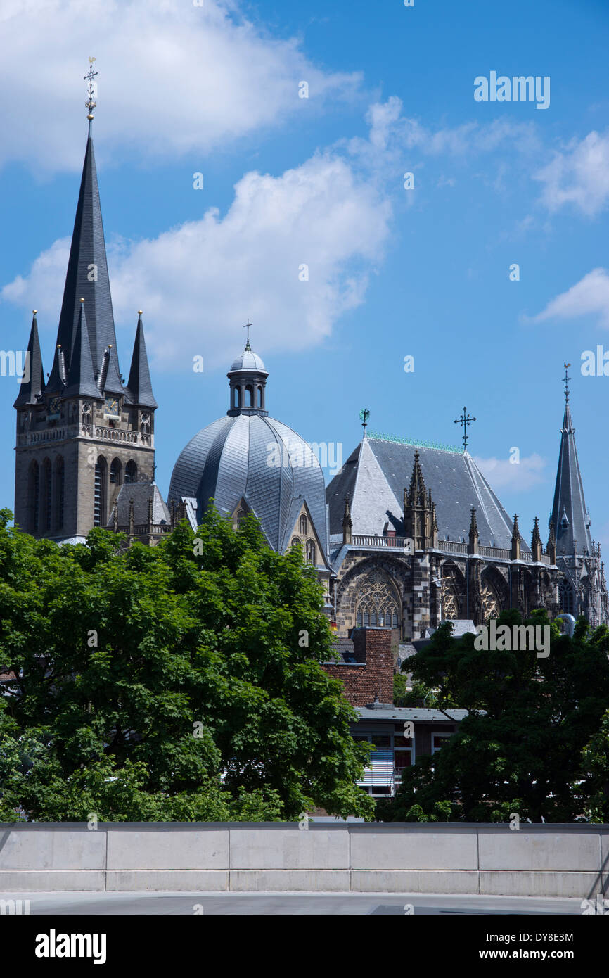 aachen cathedral, aachen city, north rhine-westphalia, germany, europe Stock Photo