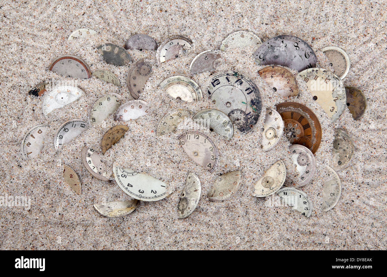 Buried in sand hi-res stock photography and images - Alamy