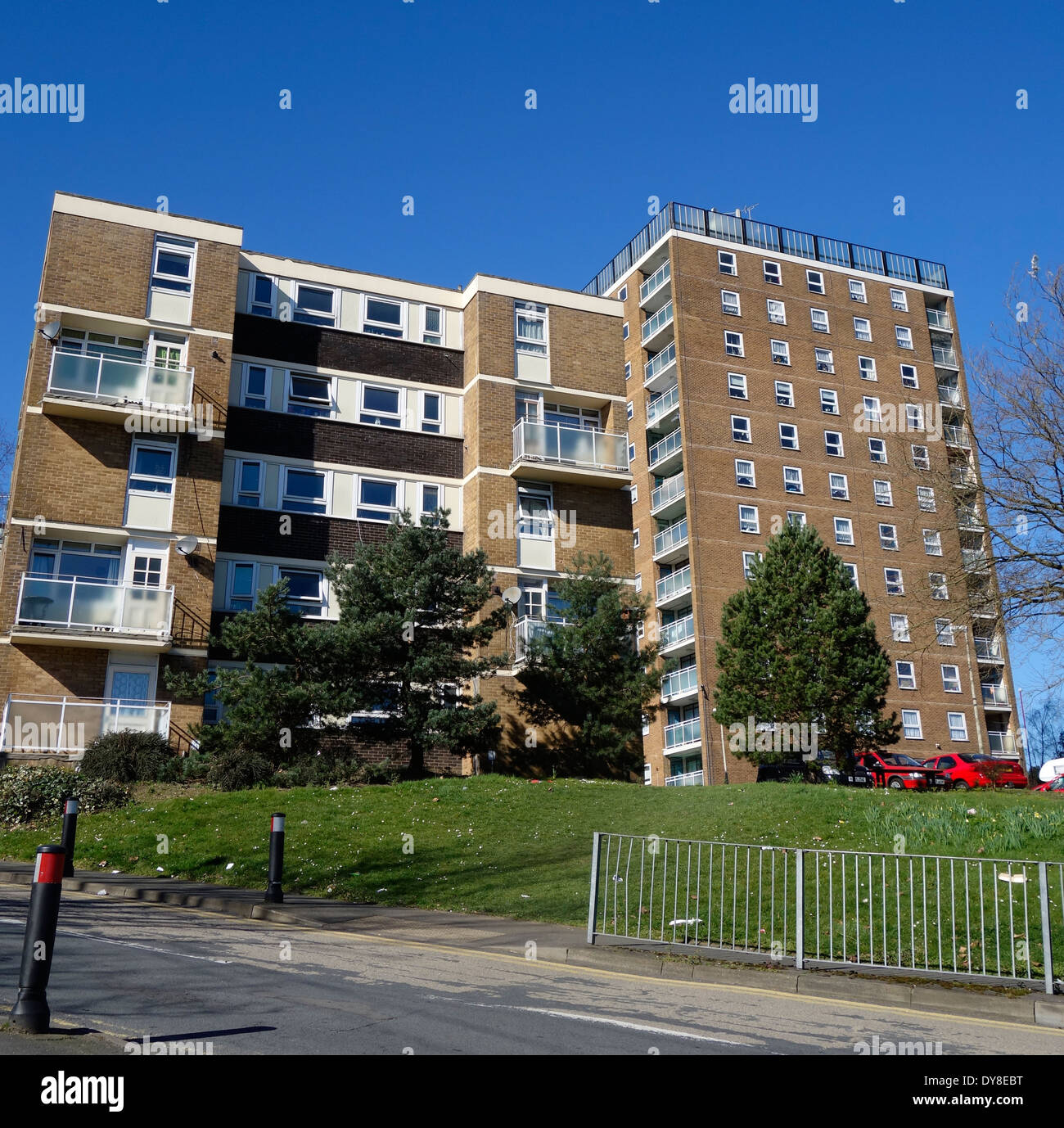 Brierley Hill High Rise Council Tower Blocks, Mill Street, Brierley