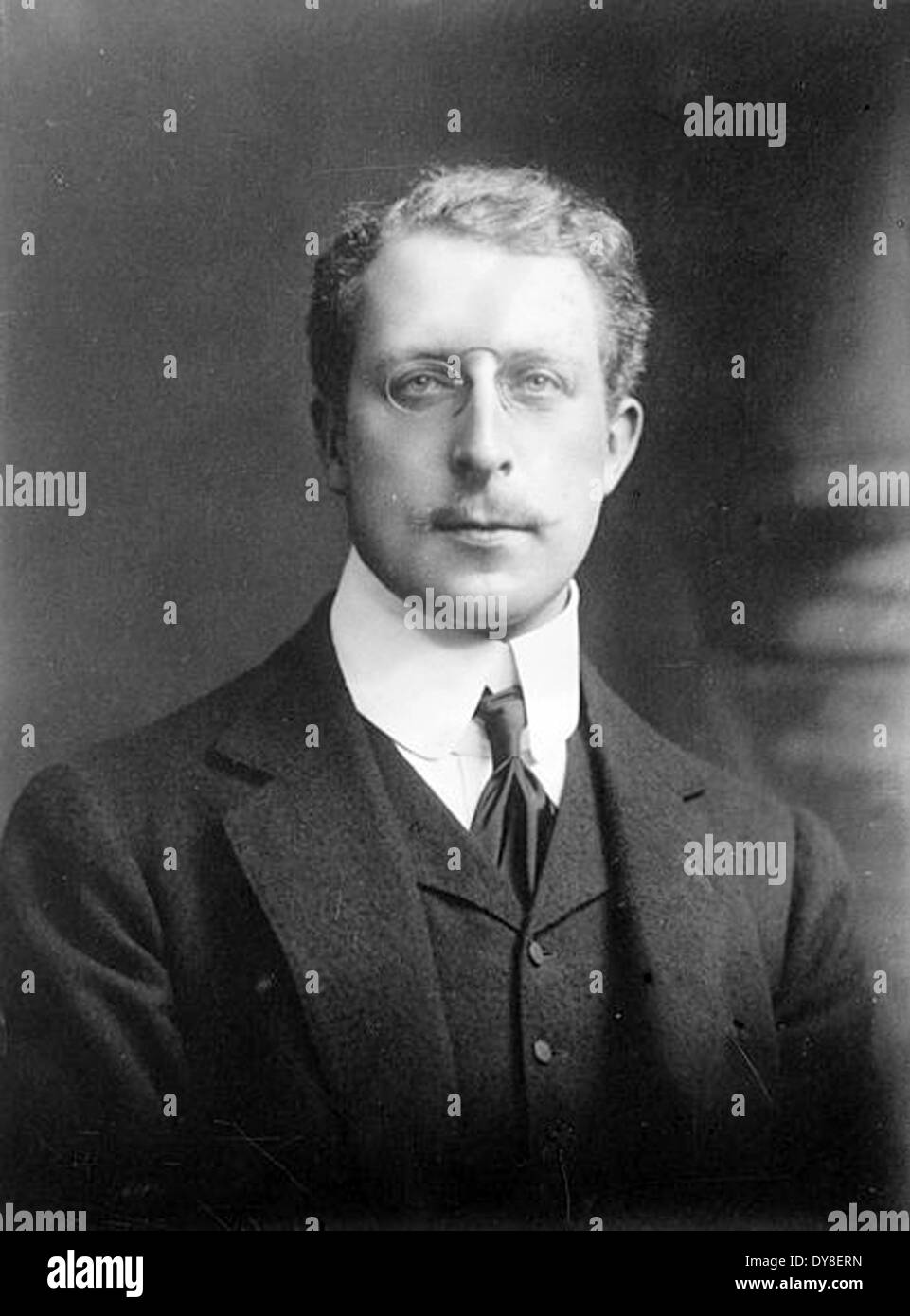 ALBERT I OF BELGIUM (1875-1934) in April 1910 Stock Photo