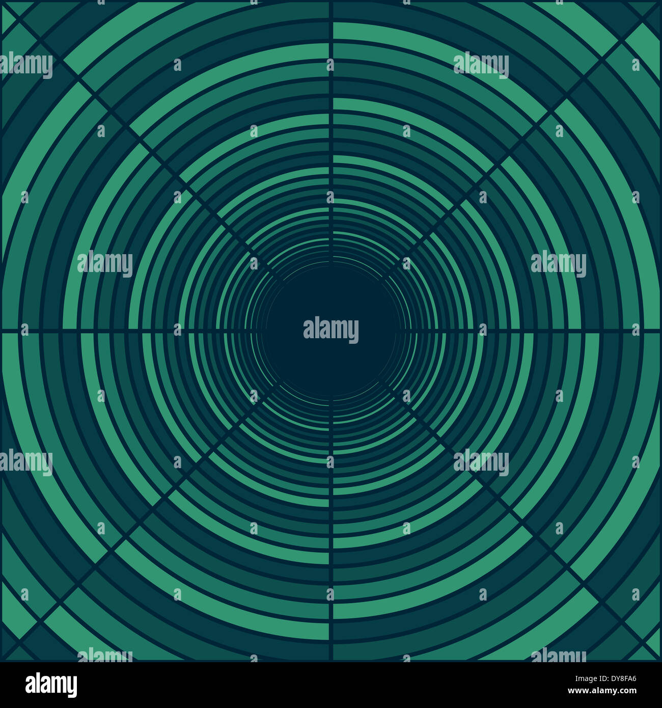 Abstract Deep Tube Light At End Of Tunnel Stock Photo Alamy