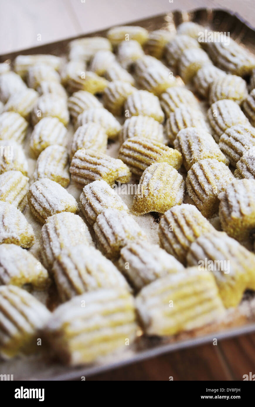 Fresh uncooked homemade gnocchi with whole wheat flour Stock Photo Alamy