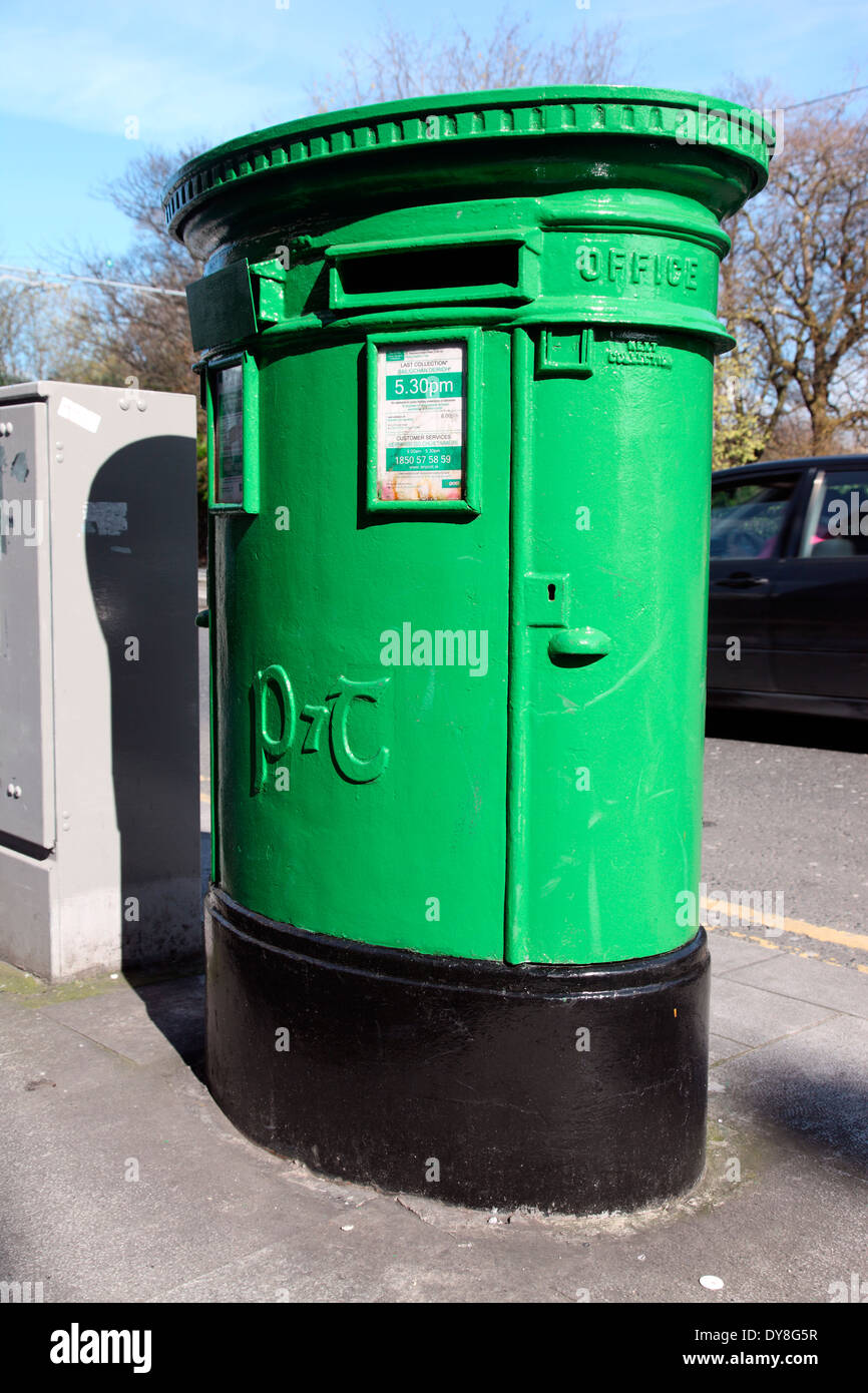 Green post box ireland hires stock photography and images Alamy