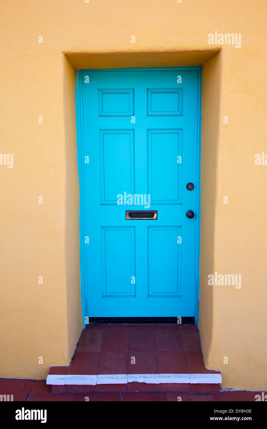 USA, Arizona, Tucson, Barrio Historico District, Doorway Stock Photo