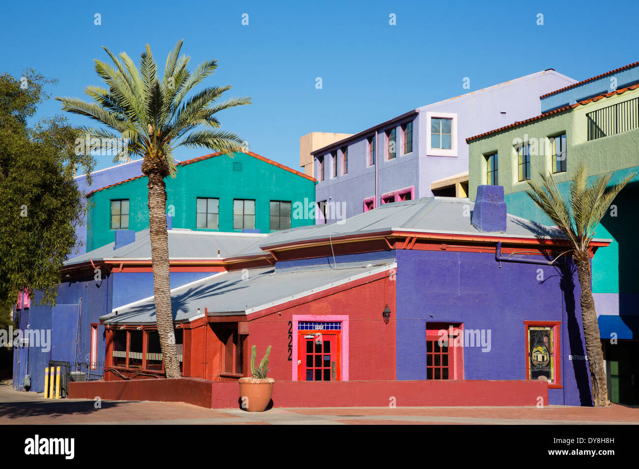 USA, Arizona, Tucson, La Placita Village Stock Photo - Alamy