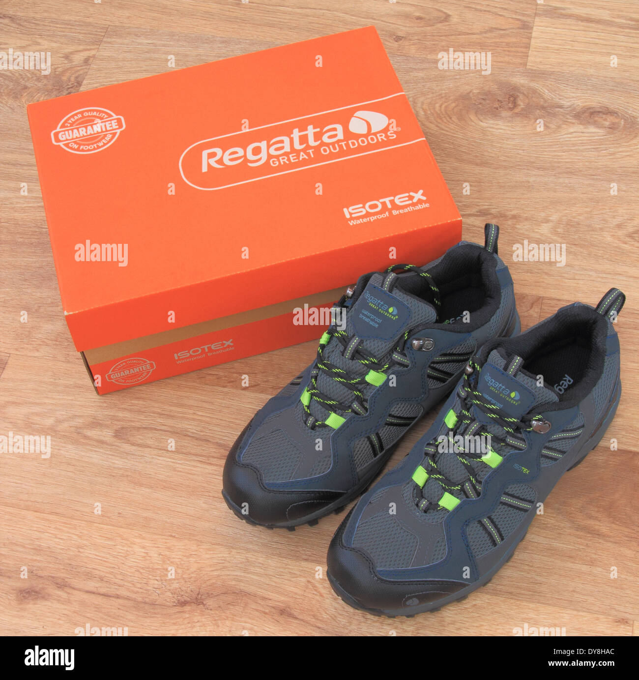 Men's Regatta Walking Boots with Shoe Box, UK Stock Photo - Alamy