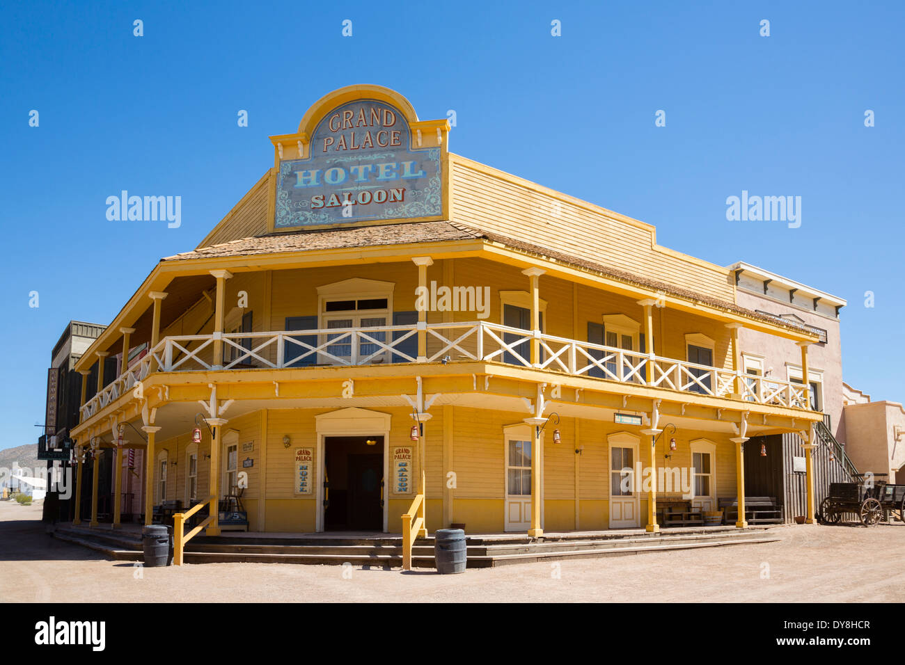USA, Arizona, Tucson, Old Tucson Studios, Grand Palace hotel and saloon