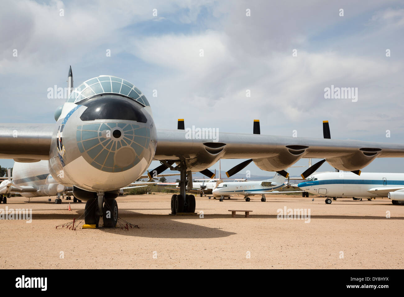 USA, Arizona, Tucson, Pima Air and Space Museum, Convair B-36J 'Peacemaker', bomber. Stock Photo