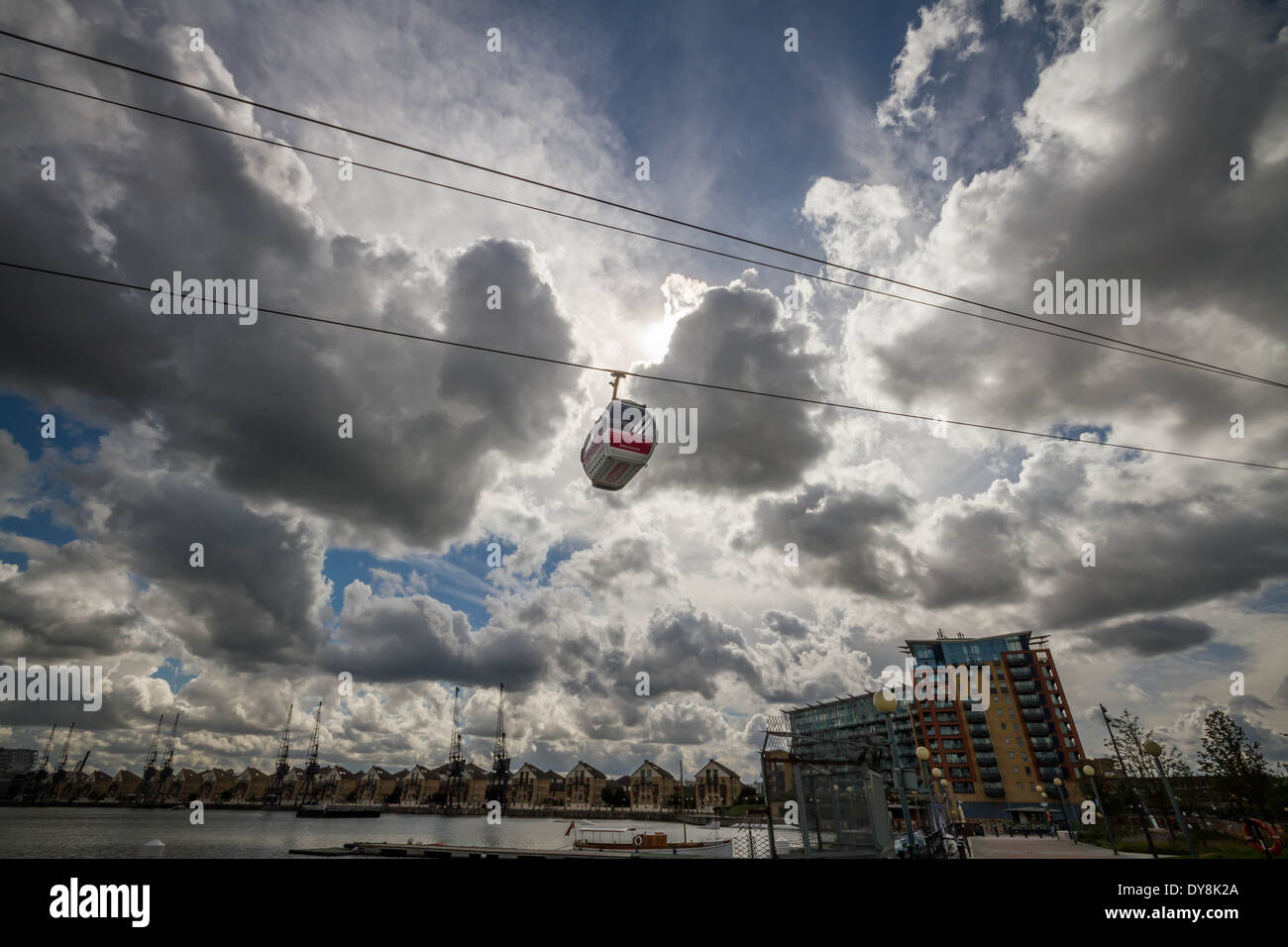 Emirates air line cable car hi-res stock photography and images - Alamy