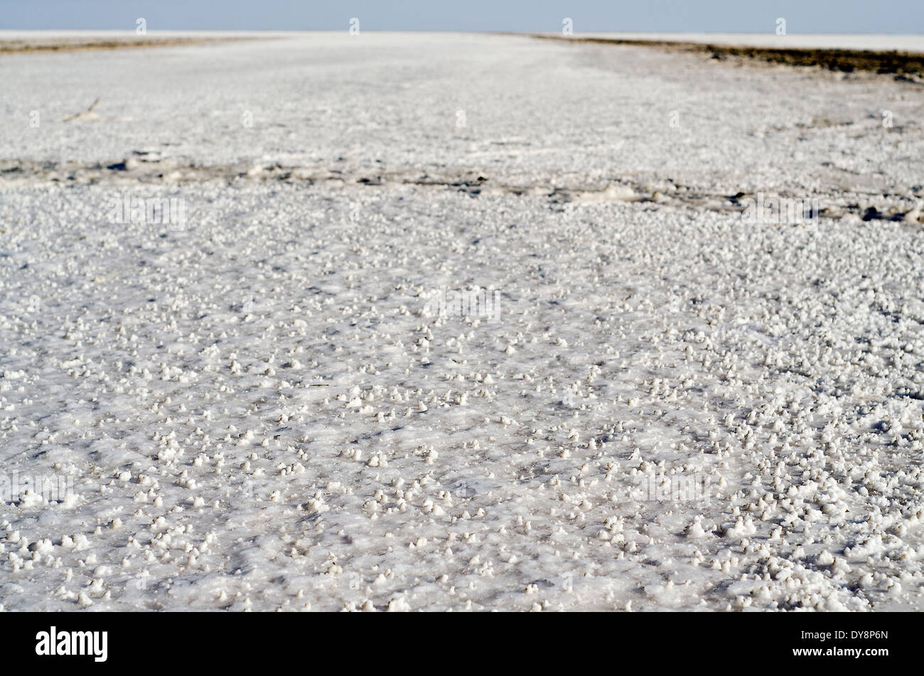 'White Rann'' Kutch salt desert ,Akal Ma ,Kutch ,India Stock Photo
