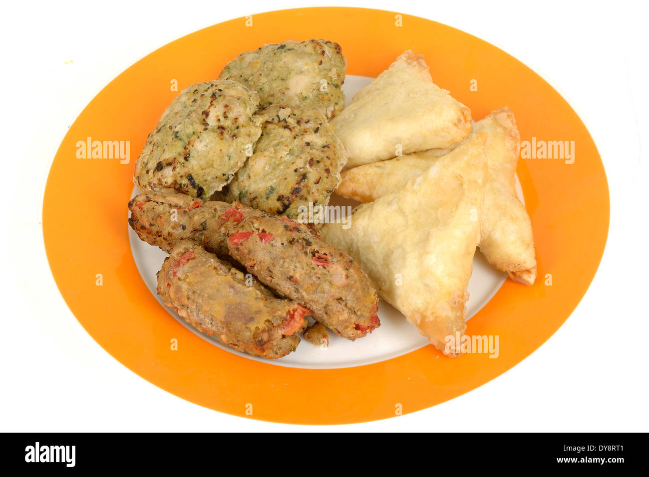 Indian Samosa Snack Food Stock Photo - Alamy