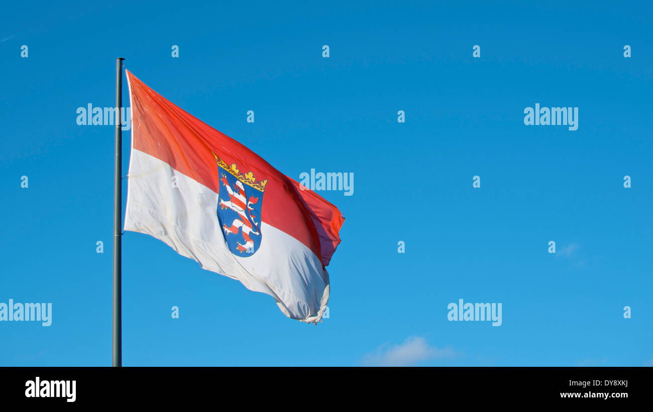 Germany, Hessian Flag Stock Photo - Alamy