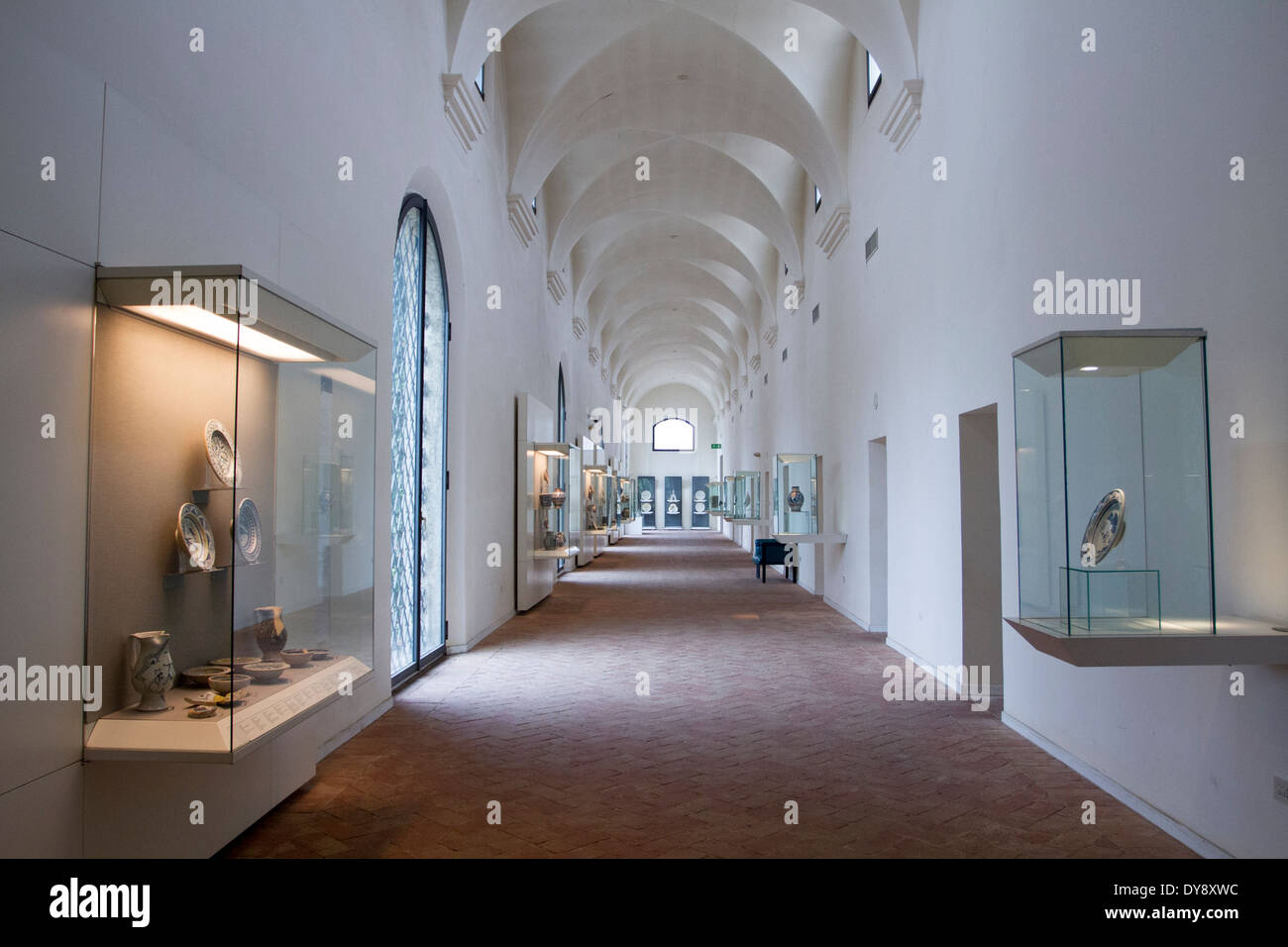 The International Museum of Ceramics, Faenza, Emilia Romagna, Italy Stock Photo