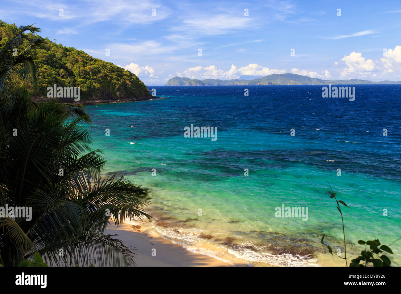 Philippines, Palawan, Port Barton, Cacnipa Island Stock Photo - Alamy