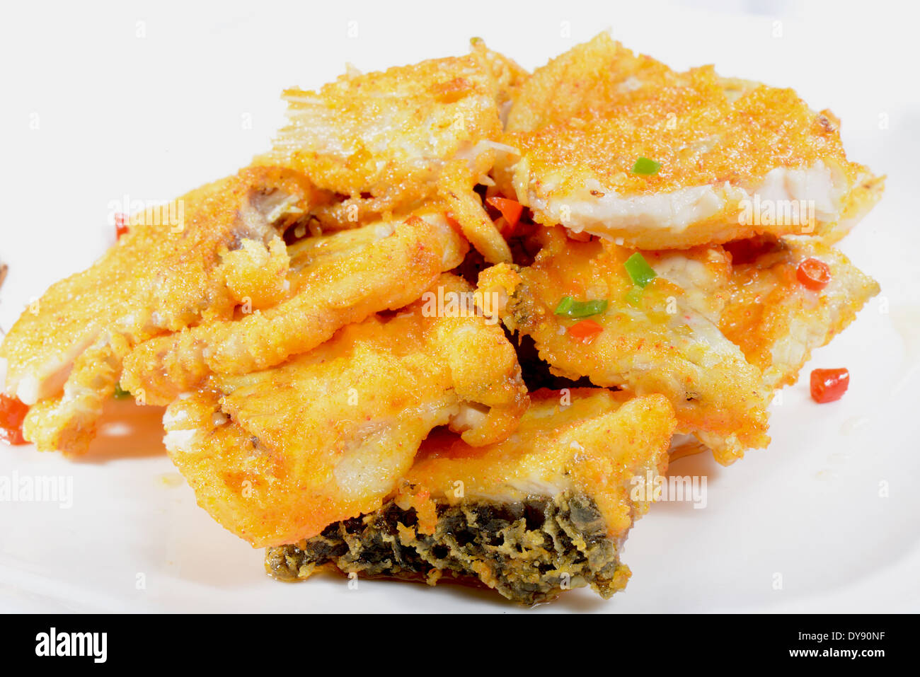 Chinese Food: Fried fish fillets Stock Photo - Alamy