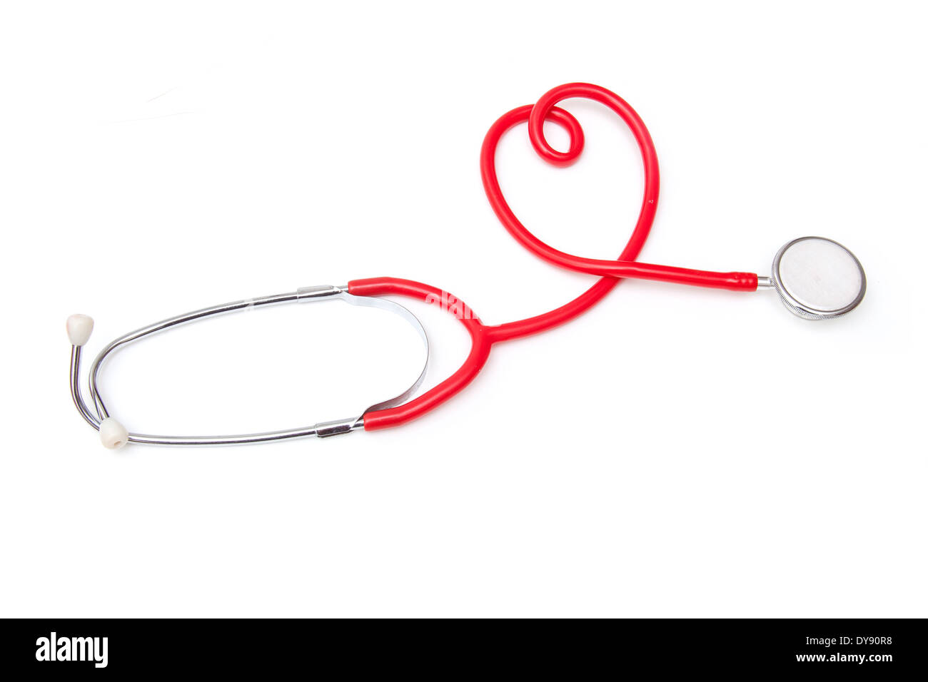 Medical stethoscope isolated on a white studio background Stock Photo ...