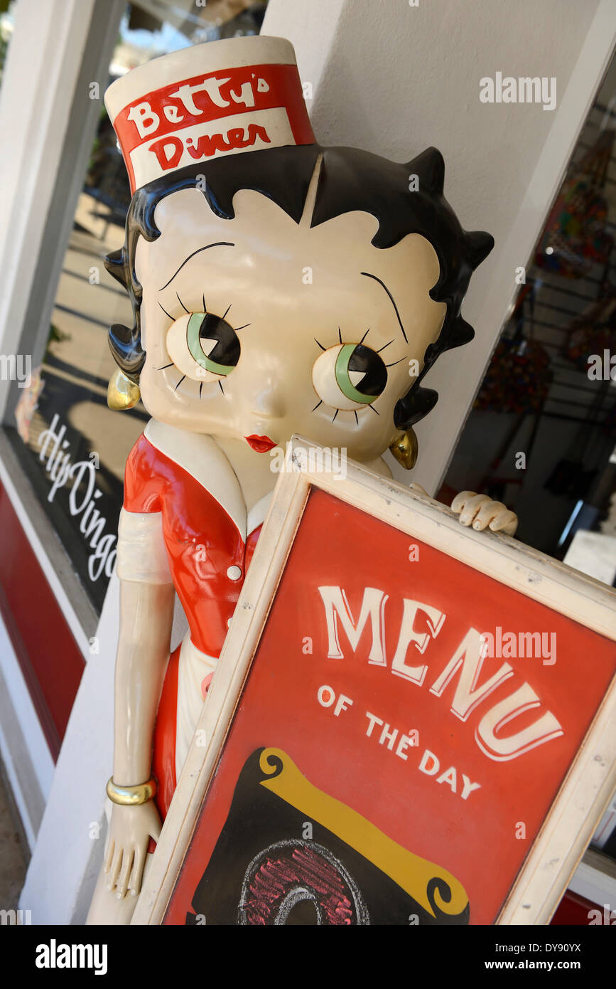 ベティのダイナー 1950s Betty's DINER ジオラマセット ベティの