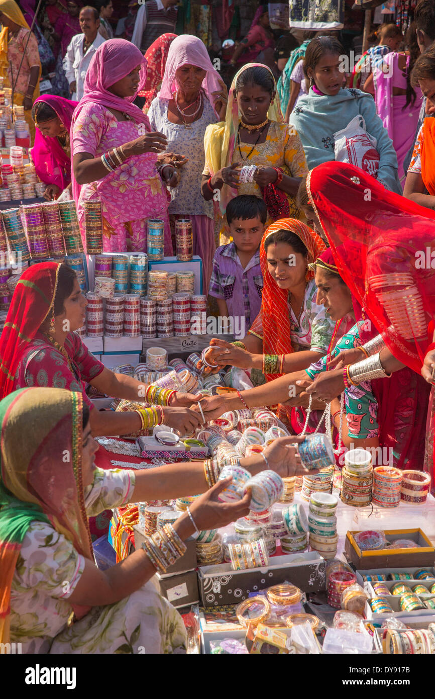 Indian, women, purchase, Jodhpur, Rajasthan, Asia, India, woman, women, Stock Photo
