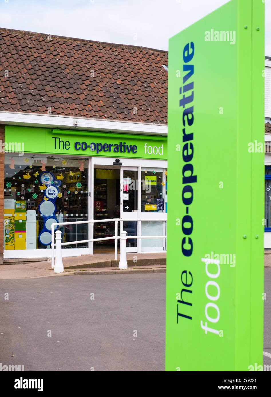 A Co-operative Food store in Shifnal, Shropshire, England. Stock Photo