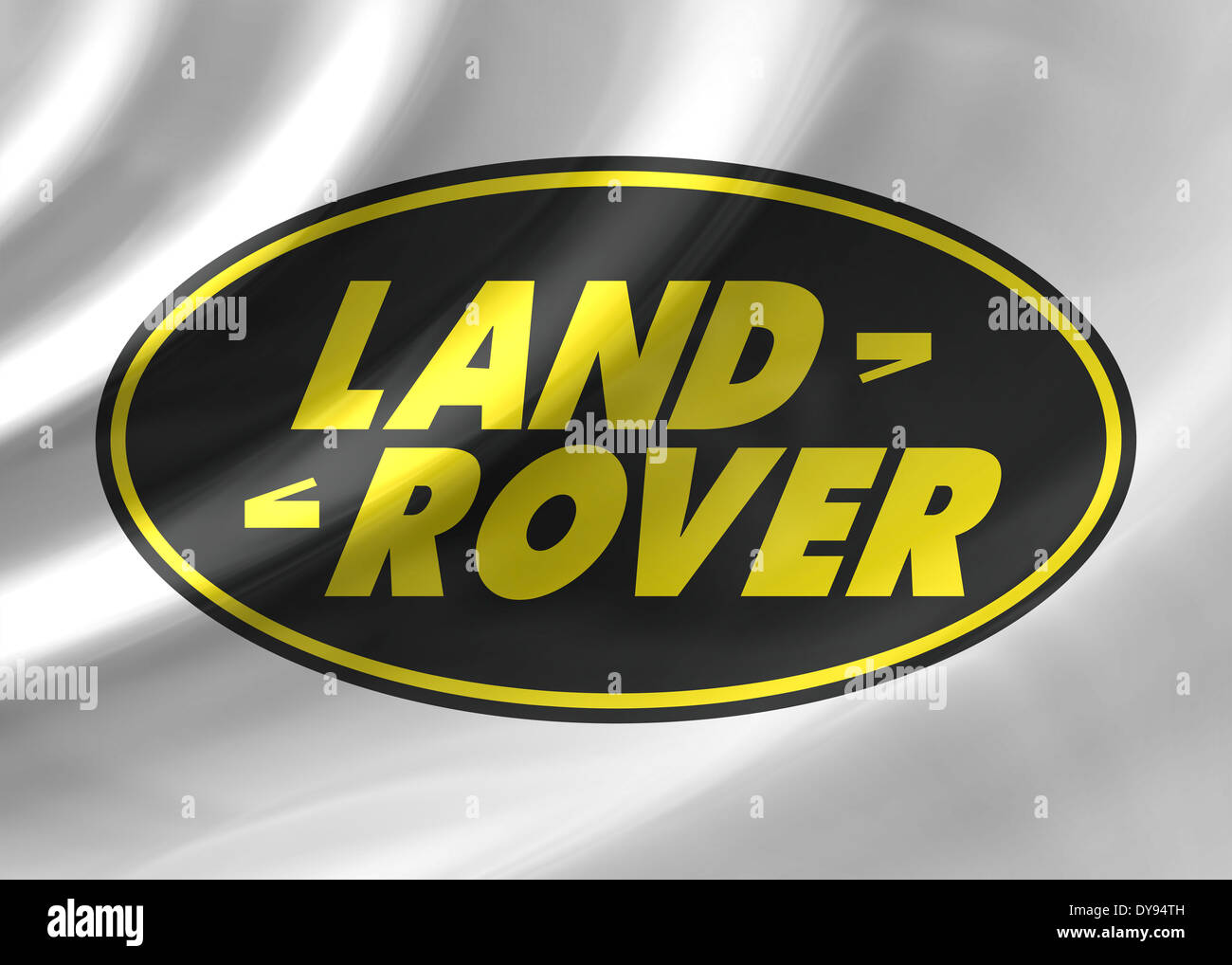 Land Rover logo icon symbol emblem flag Stock Photo - Alamy