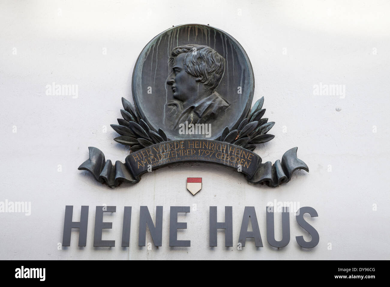 Germany North Rhine Westphalia Duesseldorf Heine Haus Birth