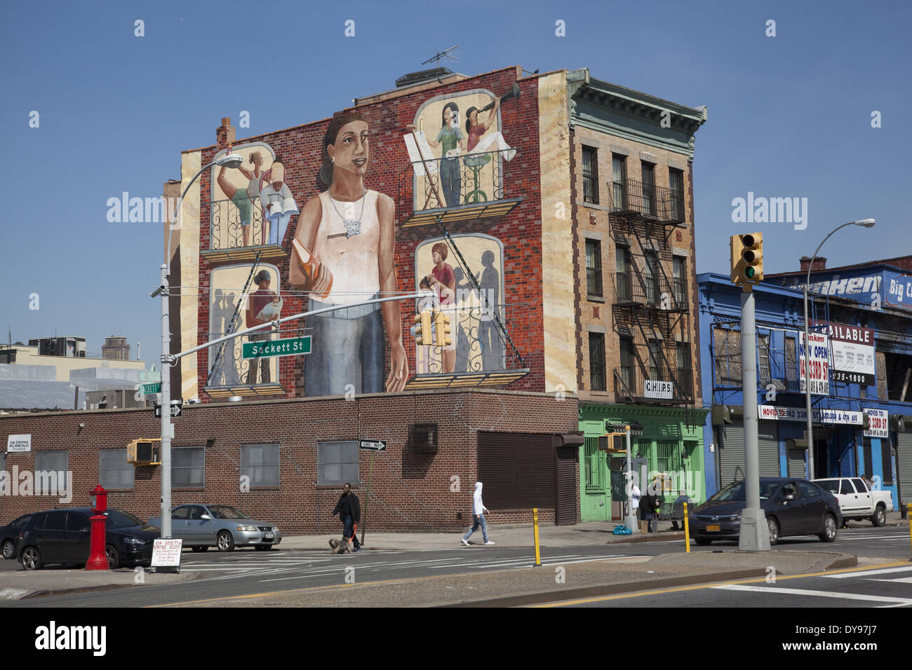 Christian mural brooklyn hires stock photography and images Alamy