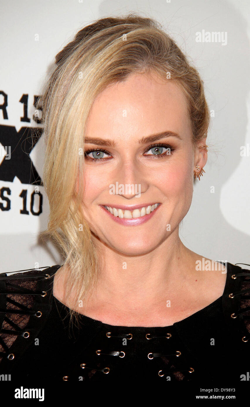 New York, New York, USA. 9th Apr, 2014. Actor DIANE KRUGER attends the