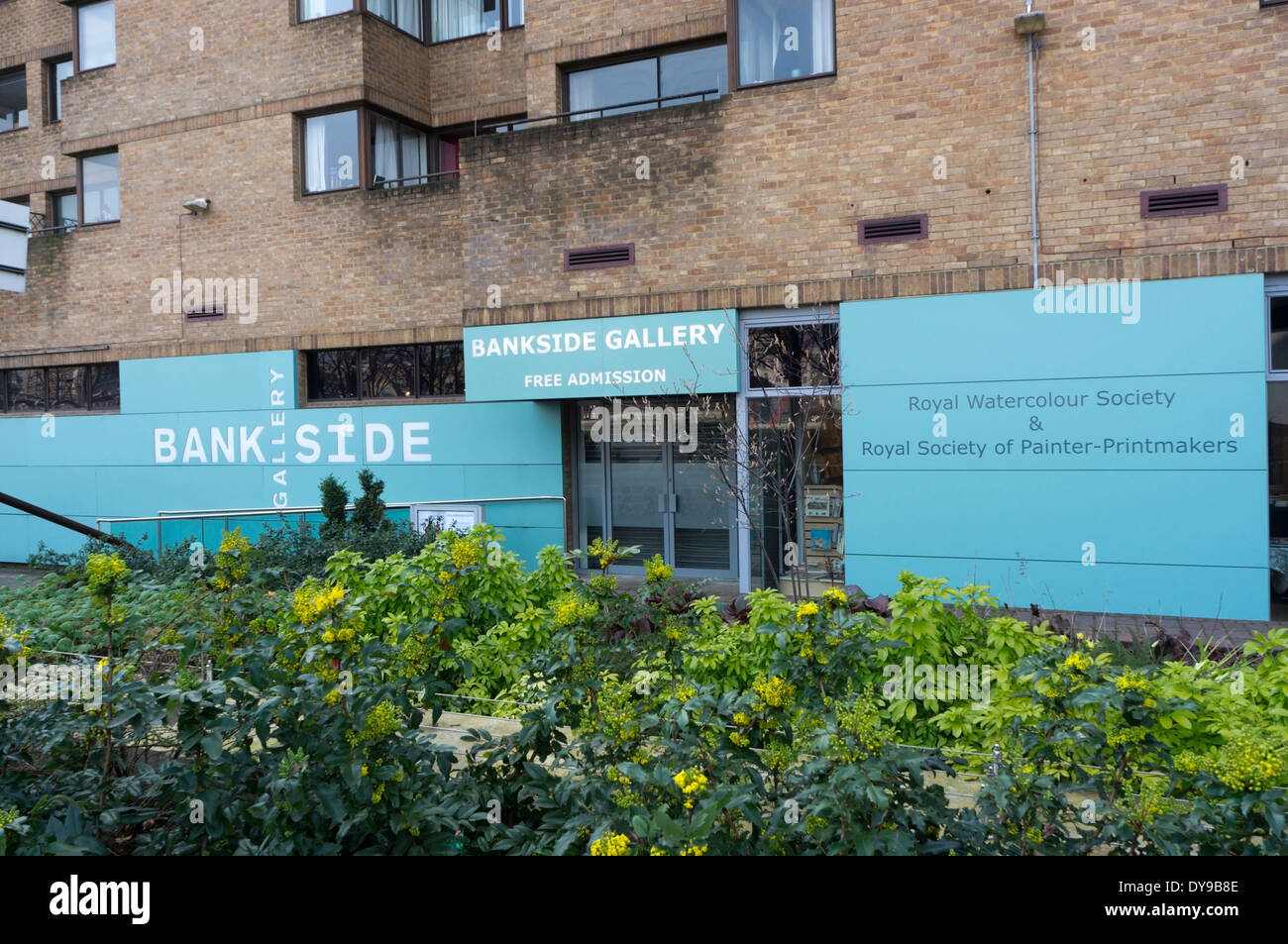 Bankside Gallery in Southwark, London. Stock Photo