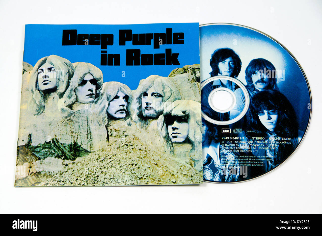 Deep Purple in Rock Album Stock Photo