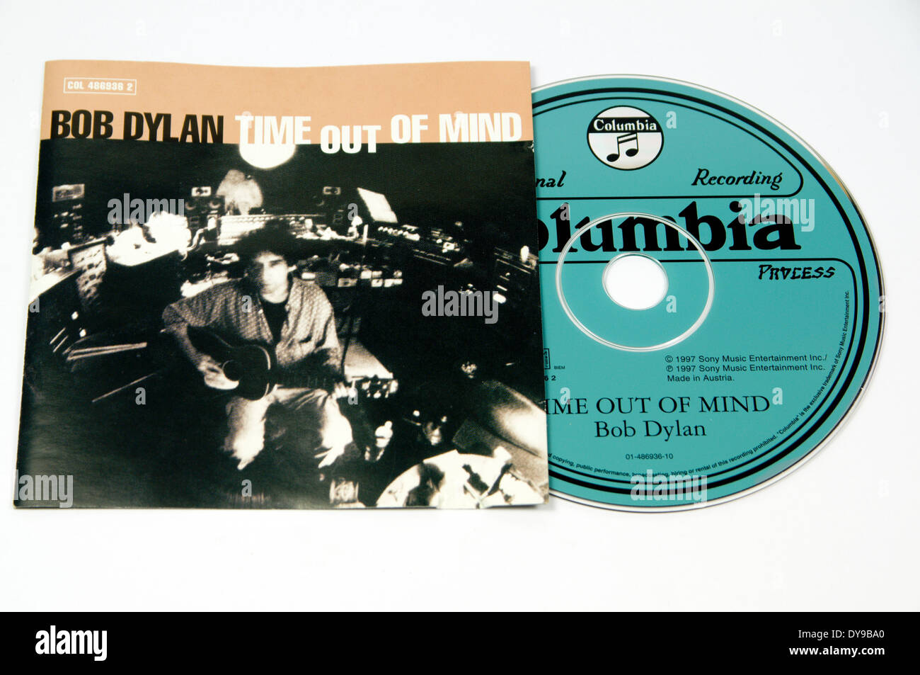 Bob Dylan Time Out of Mind album. Stock Photo