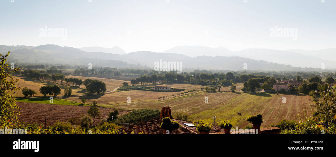 Umbrian landscape Stock Photo