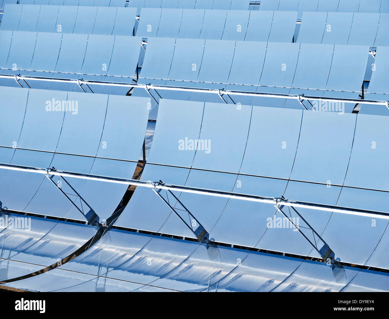 Solar thermal power plant Andasol 1, Spain Stock Photo