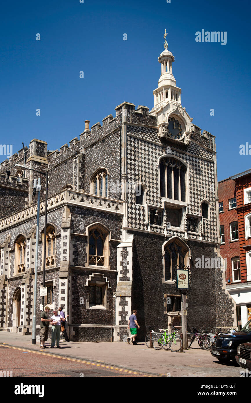 UK, England, Norfolk, Norwich, Guildhall, historic medieval city hall Stock Photo