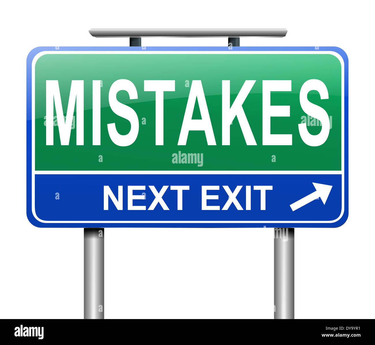 Mistakes concept. Stock Photo