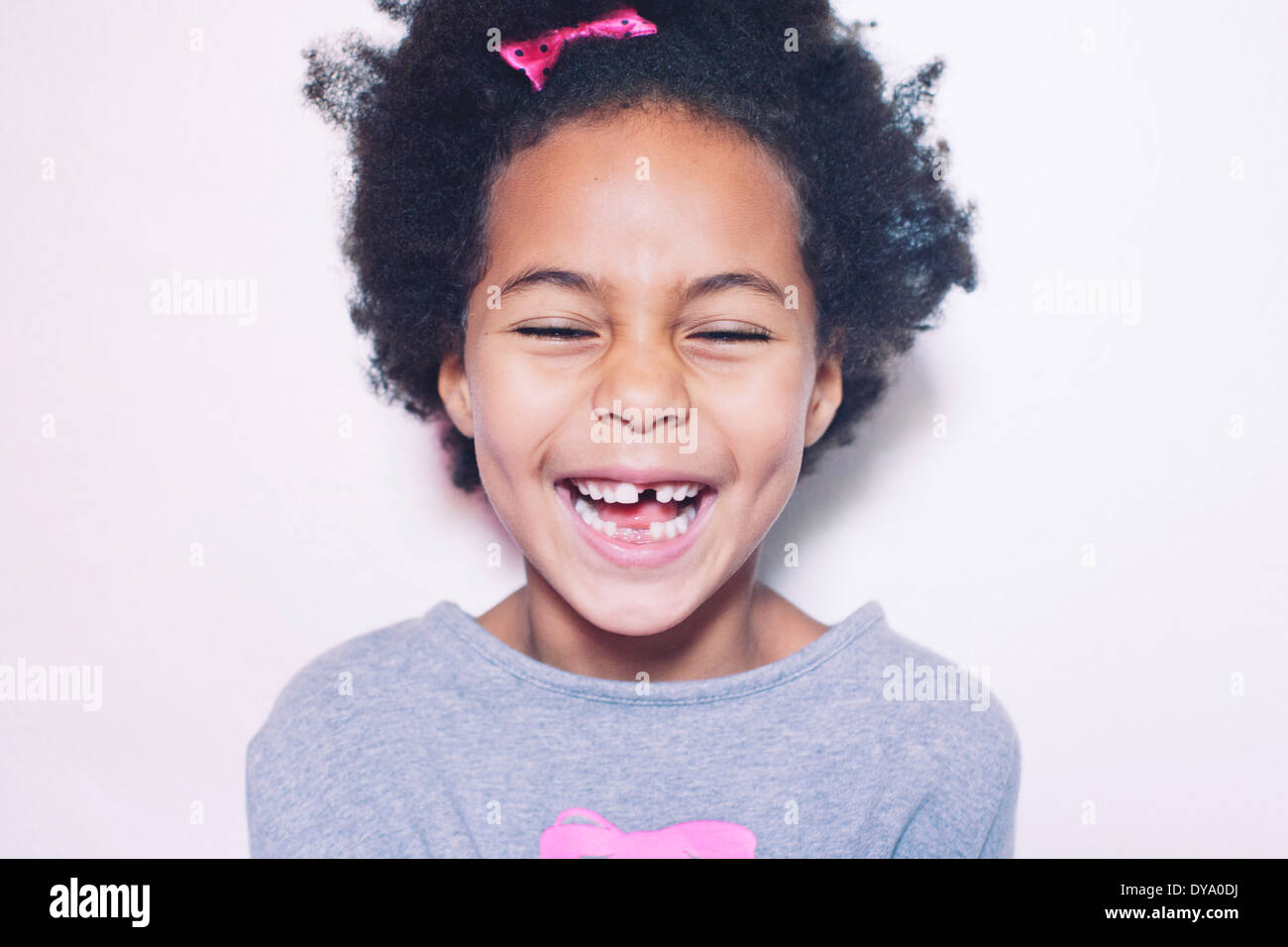 Little girl, portrait Stock Photo