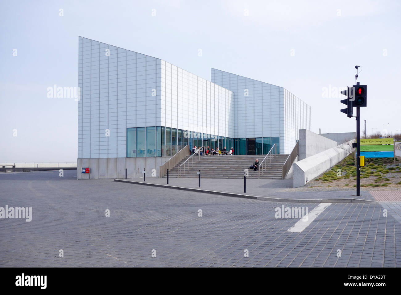 England, Margate. The Turner Contemporary art gallery, named after the artist JMW Turner and designed by David Chipperfield Stock Photo