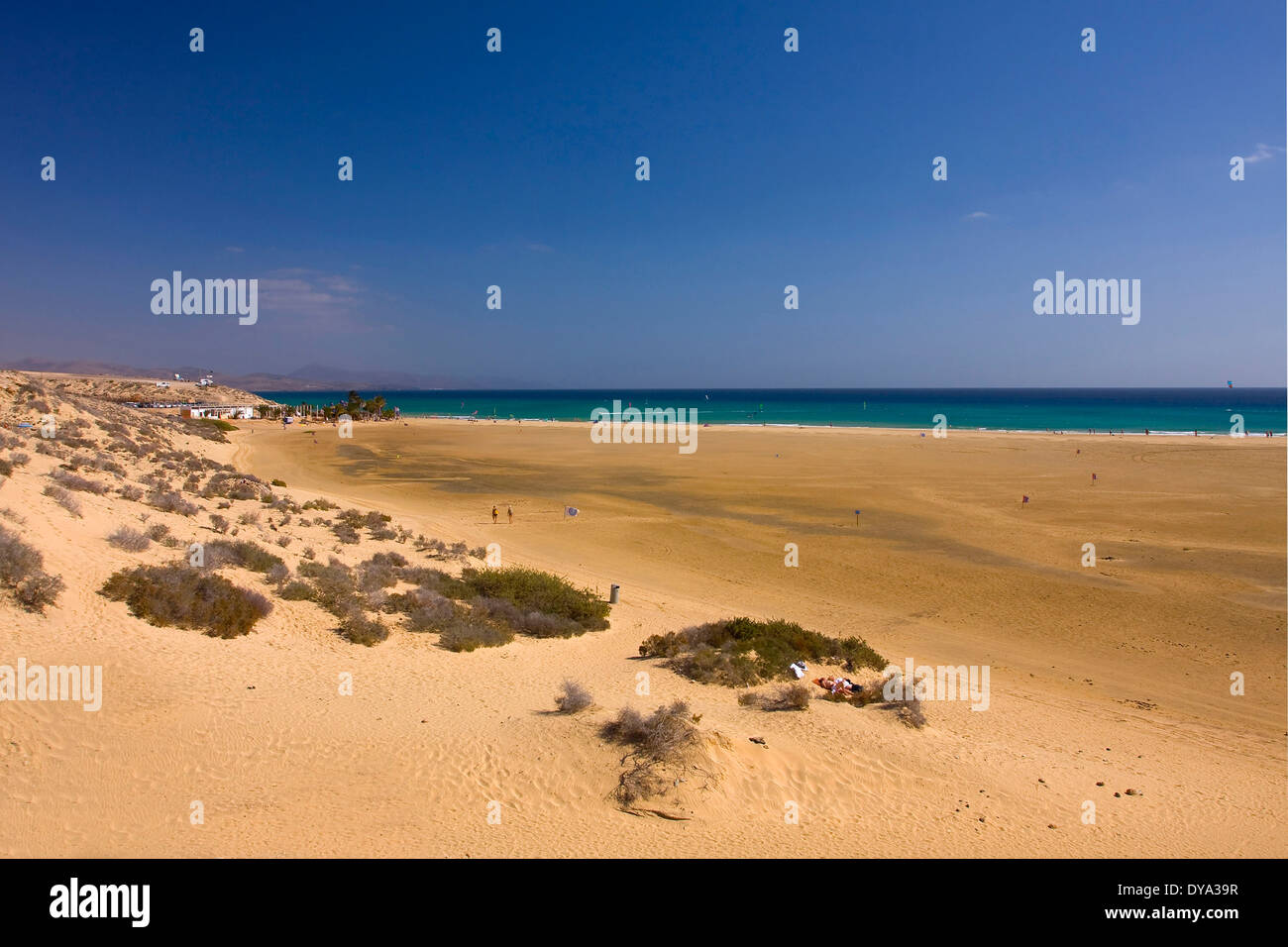 Beach, Seashore, Morro Jable, Jandia, Fuerteventura, Canary islands, Spain, Europe, beach, Europe, holidays, Jable, Jandia, Stock Photo