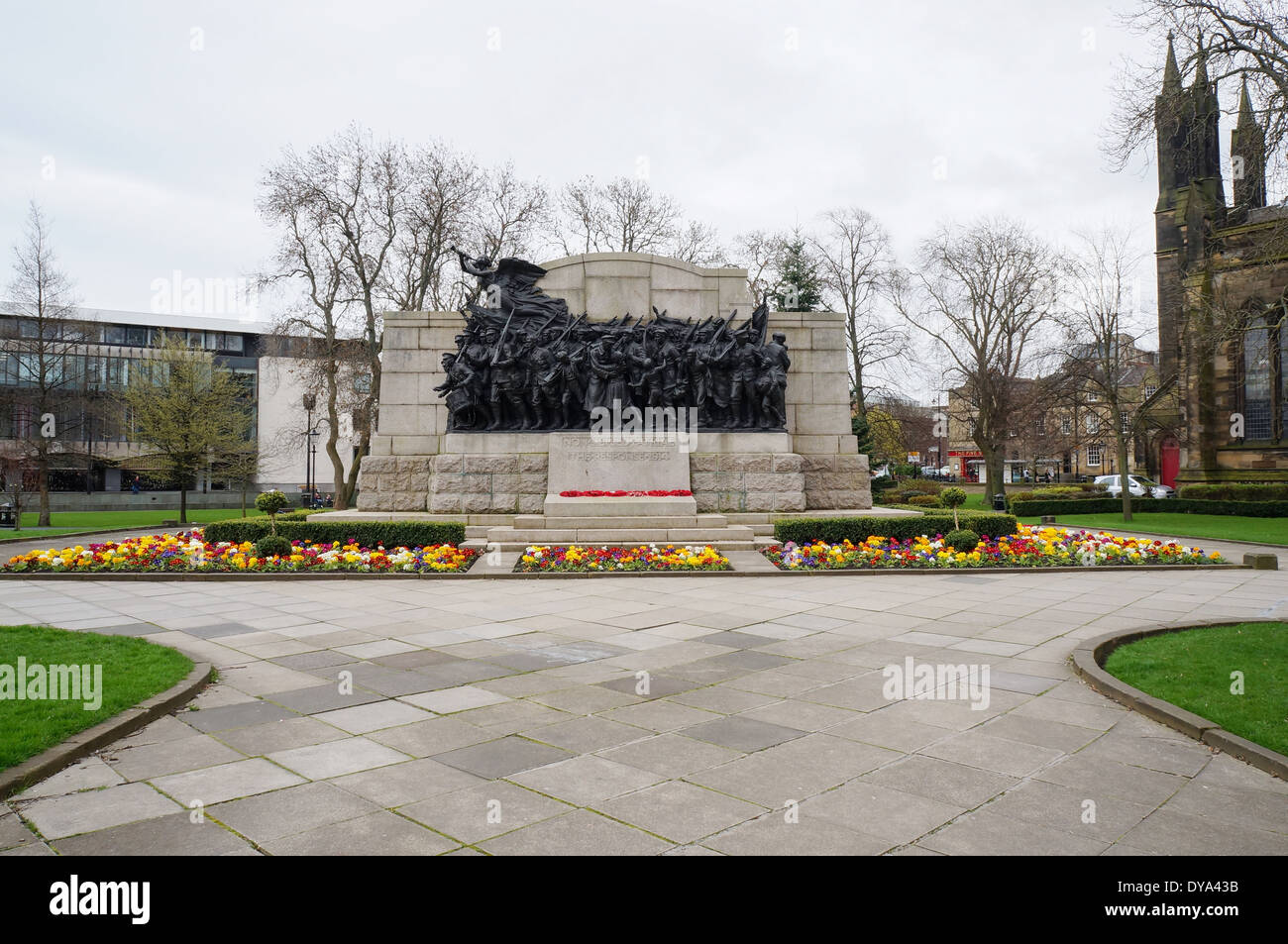the-northumberland-fusiliers-memorial-the-response-stock-photo-alamy