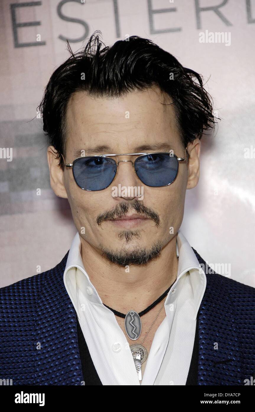 Los Angeles, CA, USA. 10th Apr, 2014. Johnny Depp at arrivals for ...