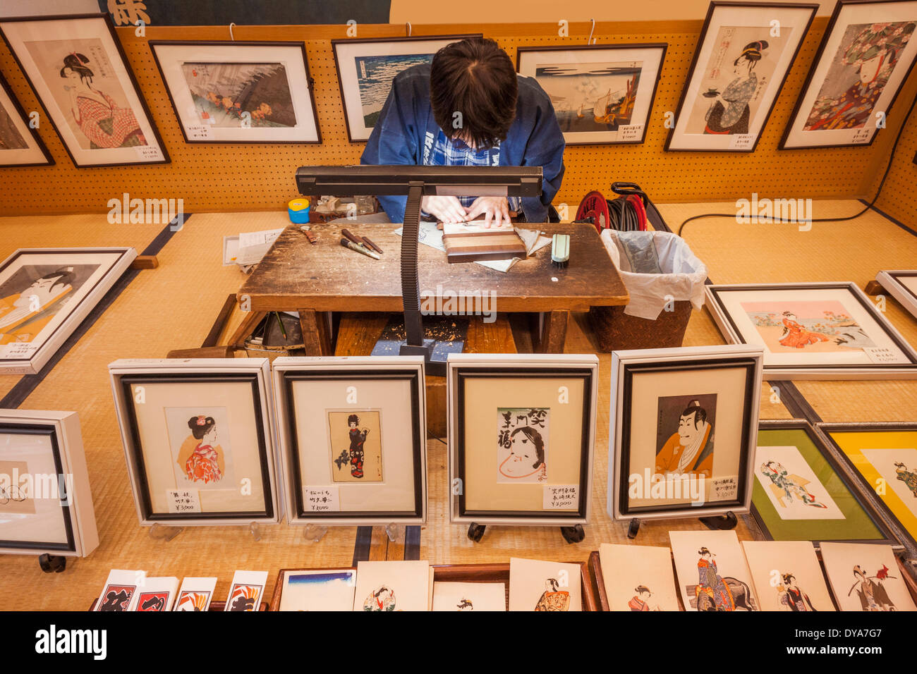 Japan, Honshu, Kanto, Tokyo, Asakusa, Edo Shitamachi Traditional Crafts