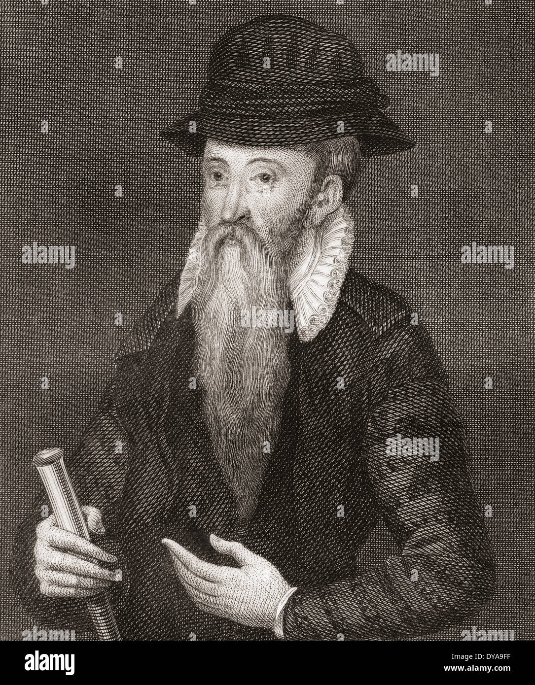 John Erskine, 17th Earl of Mar, ? -1572. Regent of Scotland. Stock Photo