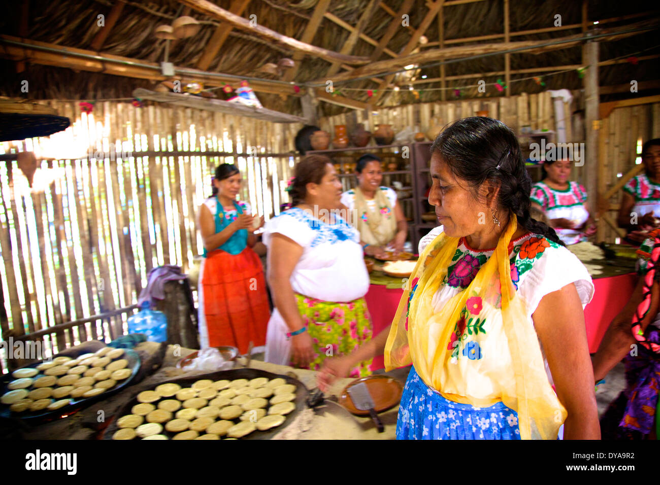 Traditional Mexicans cooking, veracruz, tajin Stock Photo