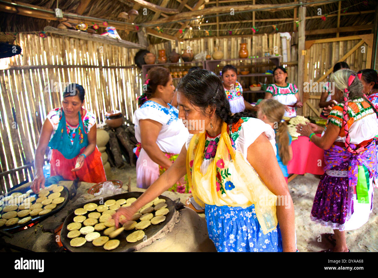 Traditional Mexicans cooking, veracruz, tajin Stock Photo