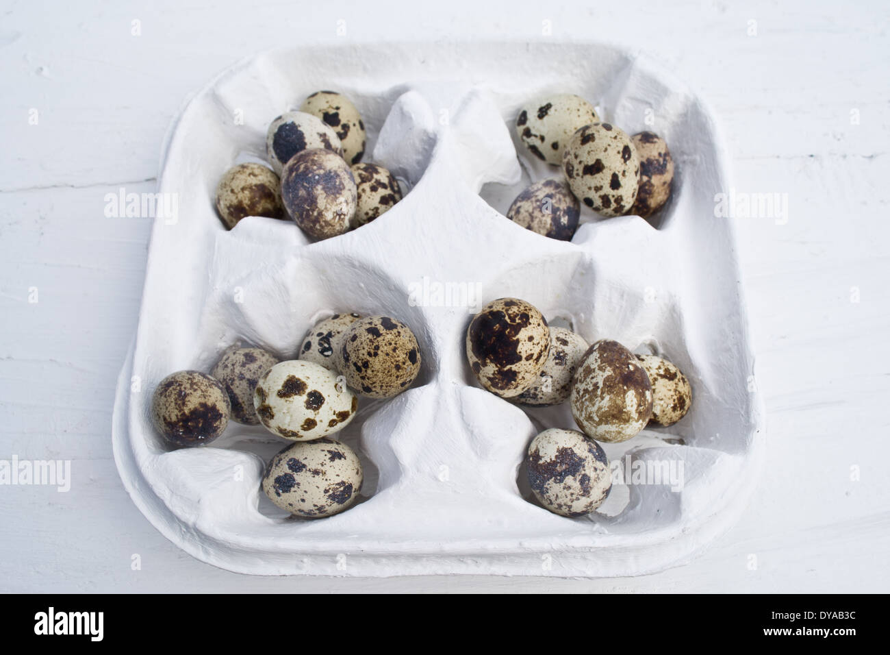 Quail eggs are small and colourful. They can be eaten raw or cooked