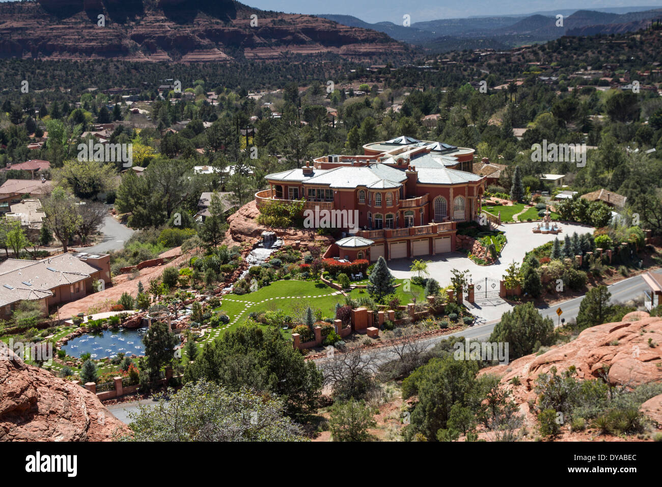 View from the Chapel of the Holy Cross, Sedona, Arizona, USA Stock Photo -  Alamy, image size:1300x956