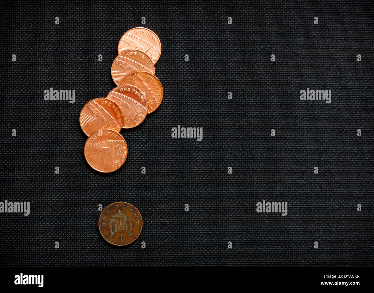 one-bad-penny-stock-photo-alamy