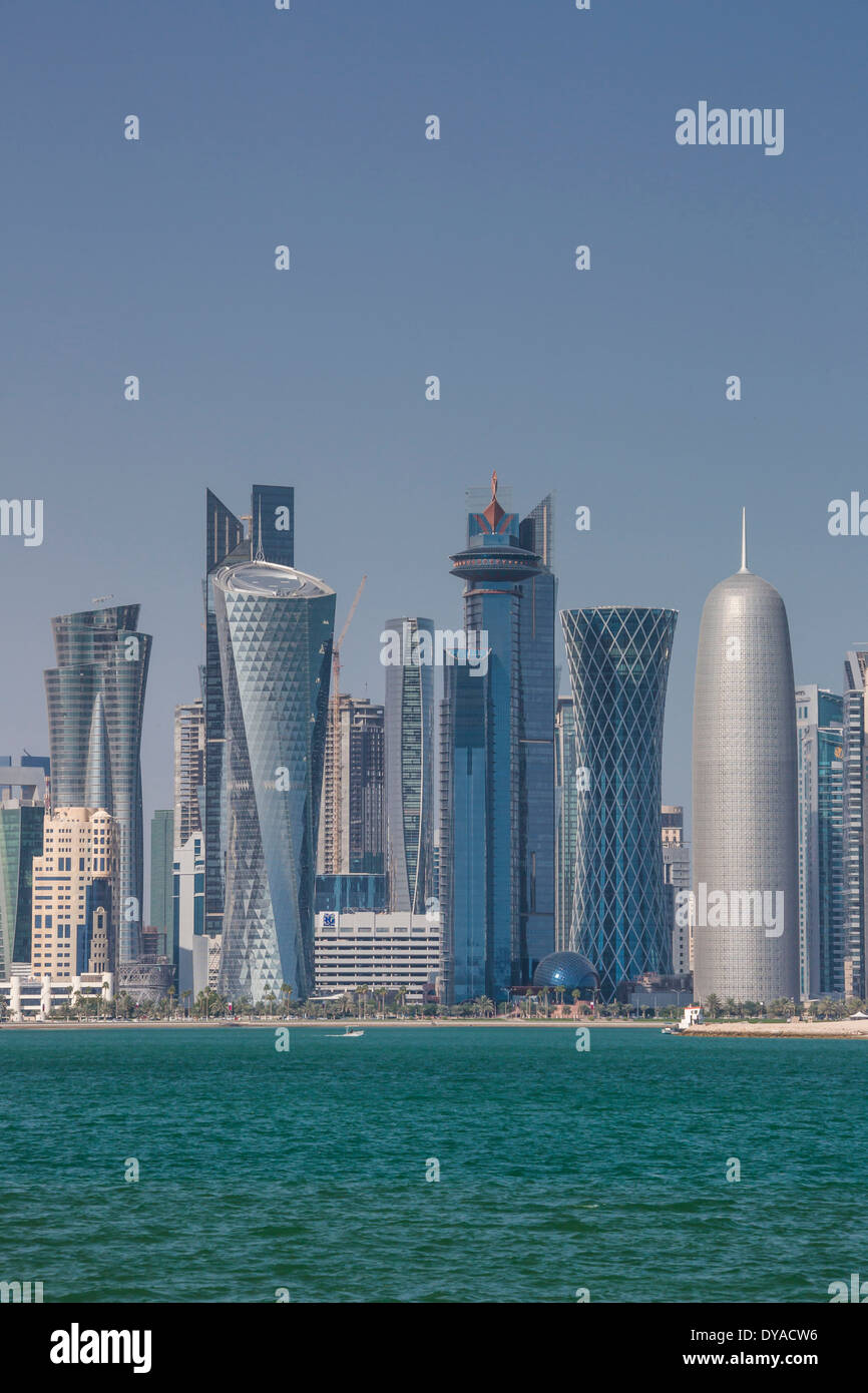 Al Bidda Burj Doha Qatar Middle East World Trade Center architecture